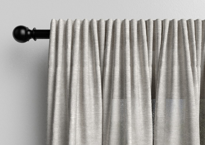 Tanami Voile, Glacier Grey - Made to Measure Curtains - Image 9